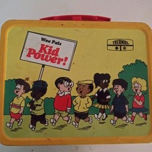 Vintage Metal Lunchbox KING SEELEY WEE PALS